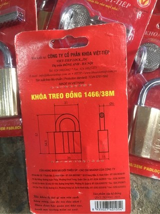 Khoá Việt Tiệp 4p(1466/38M)