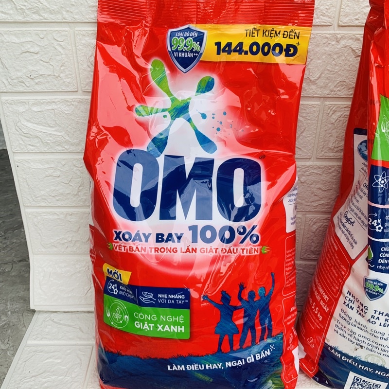 BỘT GIĂT TAY OMO 6KG/5.5KG HOA HỒNG PHÁP