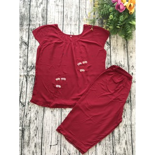 LỬNG MÀU THÊU ĐỒ BỘ MẶC NHÀ BIG SIZE 2XL 3XL XXL XXXL TOLE TÔN LANH