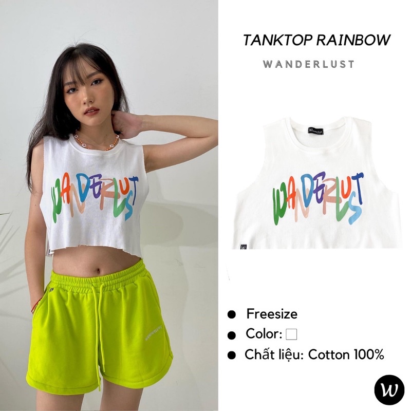 Áo Tanktop Rainbow