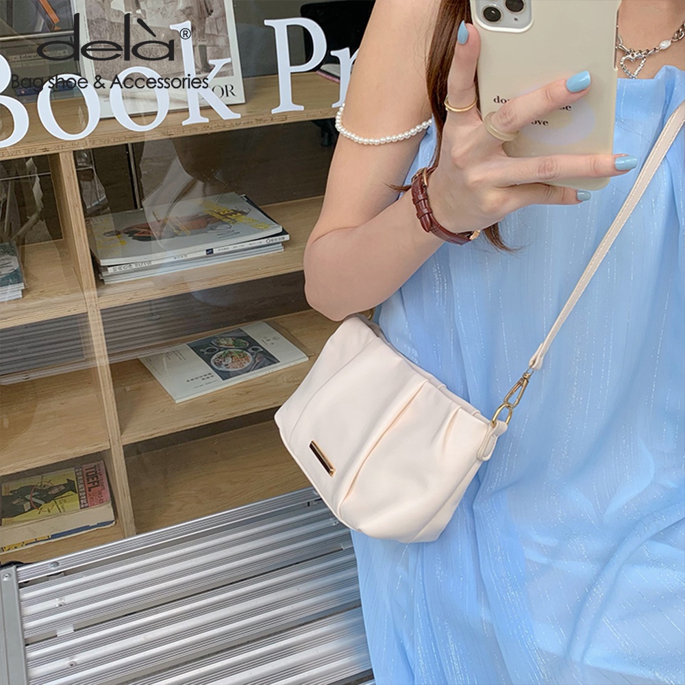 Dela Túi Xách Đeo Vai Hình Vuông Cỡ Nhỏ Phong Cách Thời Trang Mới Cho Nữ