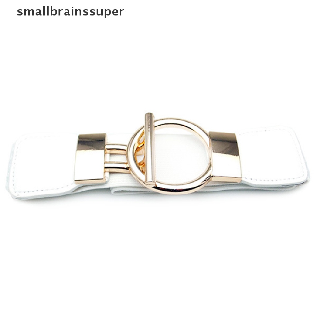 Thắt Lưng Bản Rộng Co Giãn Có Khóa Cài Dùng Mặc Đầm Thời Trang Cho Nữ