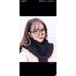 Khăn Len Ống Cuốn 2 Vòng