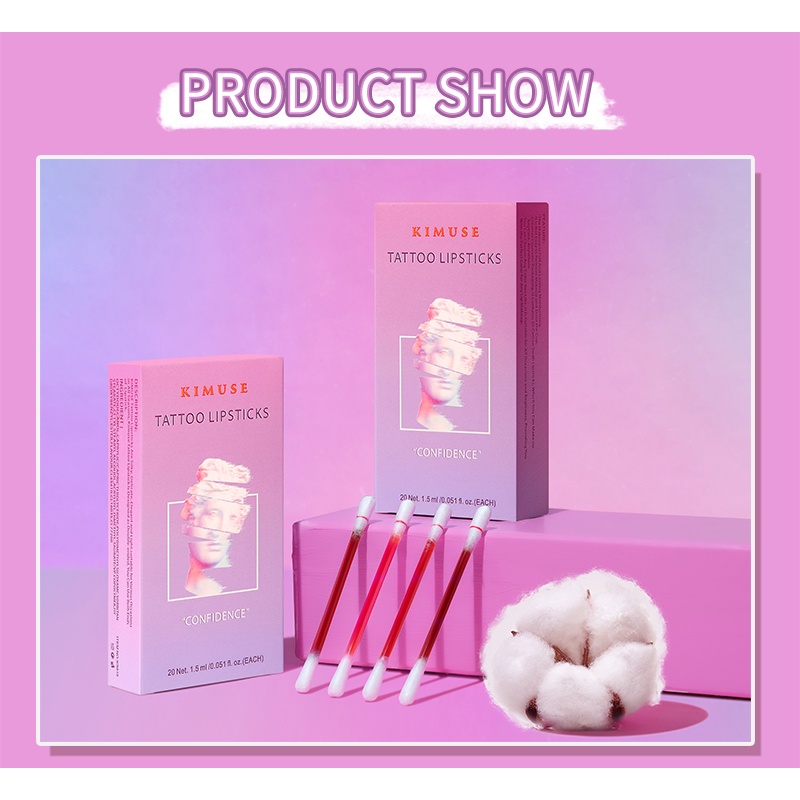 Tăm bông tô môi son môi ANNIES dùng một lần tiện lợi