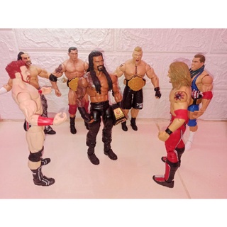 [5 tặng 1] ĐỒ CHƠI MÔ HÌNH ĐÔ VẬT, ĐẤU VẬT WWE ELITE GIÁ RẺ 3 (NOBOX)