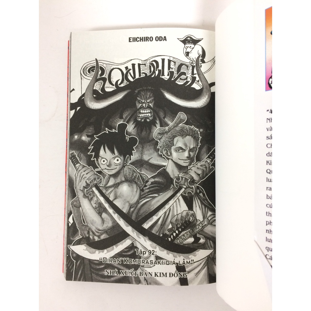 Sách - One piece - Tập 92 (Bìa rời)