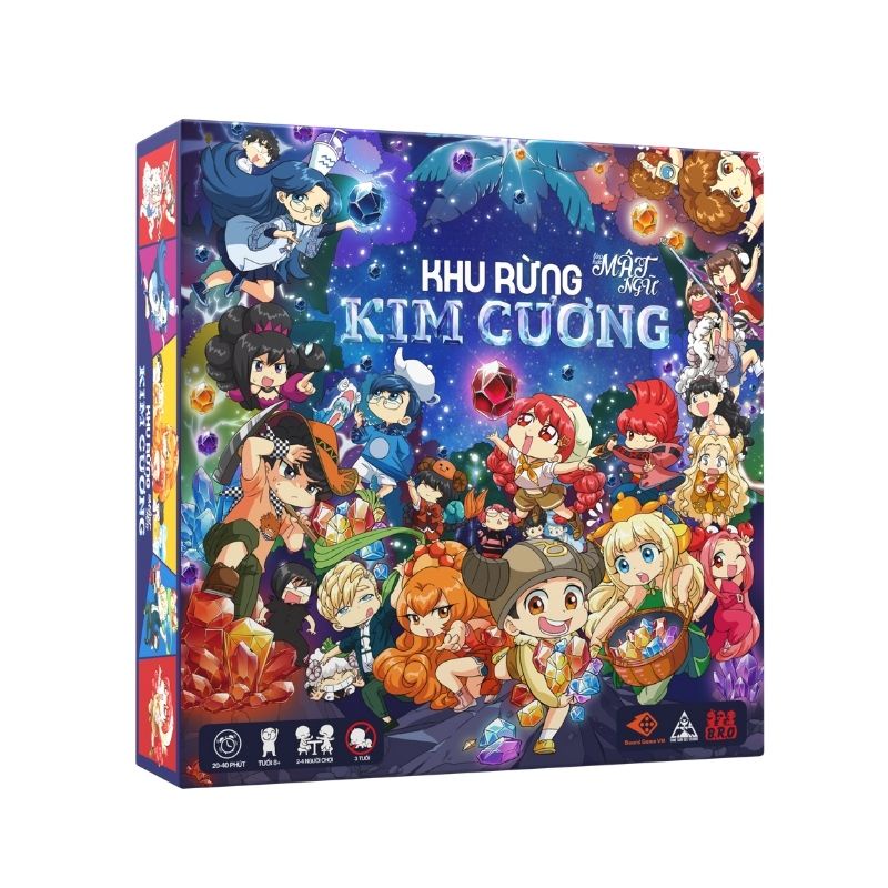 Đồ Chơi Board Game VN Lớp Học Mật Ngữ - Khu Rừng Kim Cương BGVN004