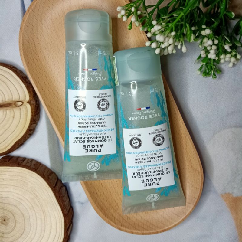 Mẫu mới Tẩy tế bào chết Hydra Vegetal Yves Rocher 75ml