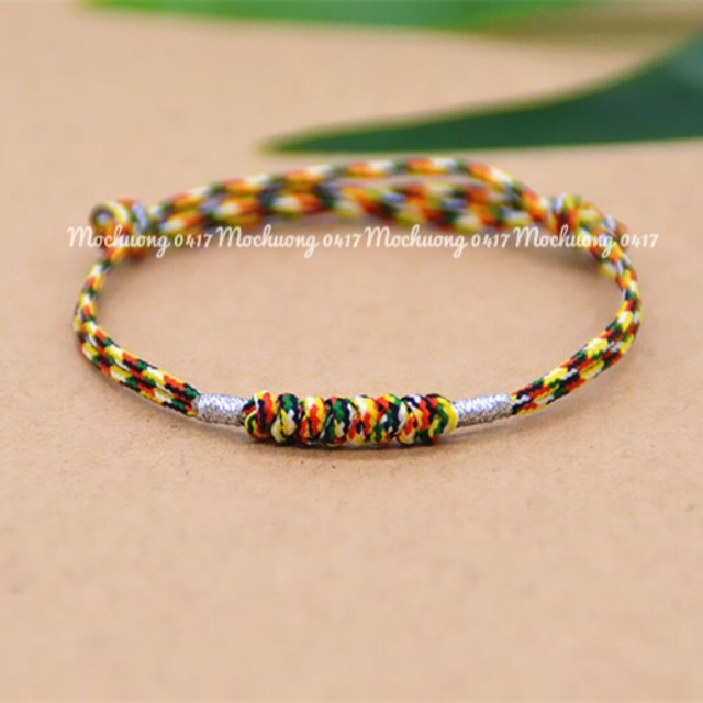 [GIÁ BUÔN] Vòng tay handmade Chỉ Ngũ Sắc cực đẹp - PH255