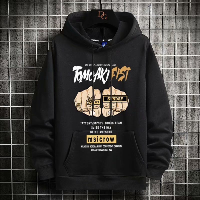 Áo Hoodie Nỉ Nam Thu Đông Họa Tiết Tay Đấm Zenkonam MEN TOP 185