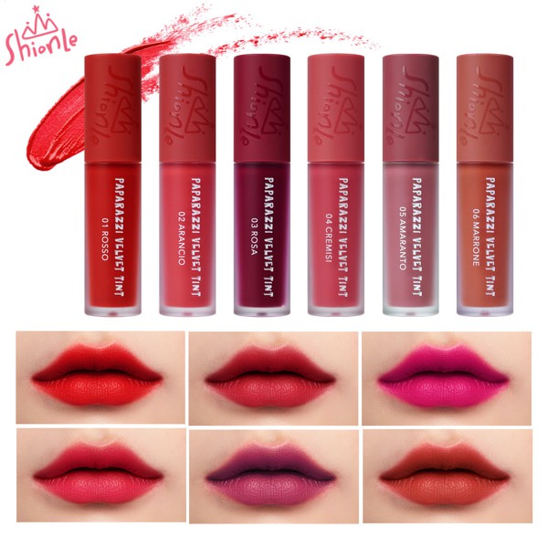 Son Kem Siêu Mịn, Mềm Môi Shionle Paparazzi Velvet Tint