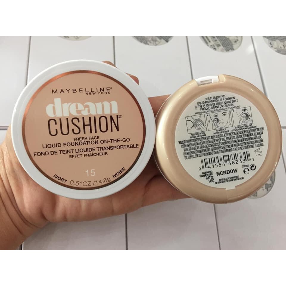 Phấn nước Maybelline Dream Cushion Fresh Face Liquid Foundation On-The-Go | BigBuy360 - bigbuy360.vn