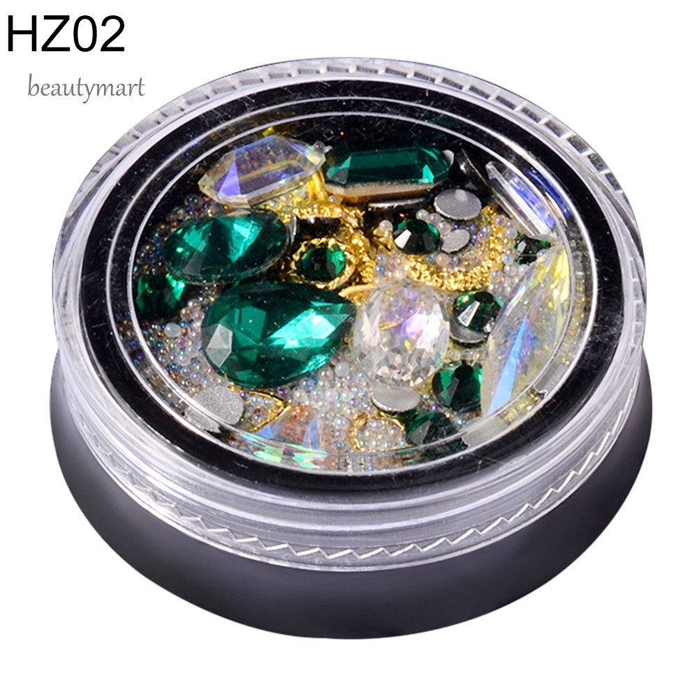 [Hàng mới về] Chi tiết đính đá 3D dùng trang trí móng tay nghệ thuật