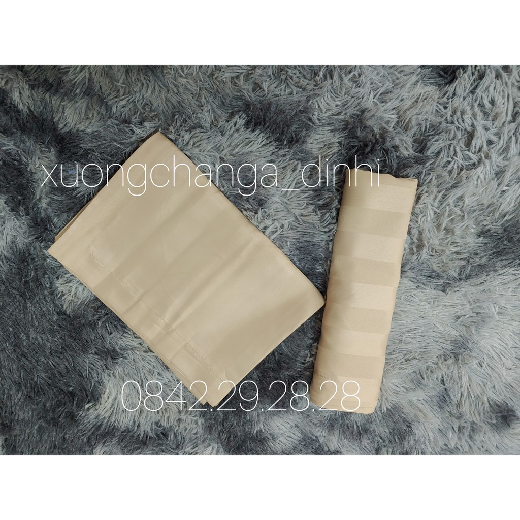 (01) Vỏ Vuông Cotton 3F Chuẩn Khách sạn, Vải Bóng, mịn , đẹp , đủ kích thước (Không khóa kéo) | BigBuy360 - bigbuy360.vn