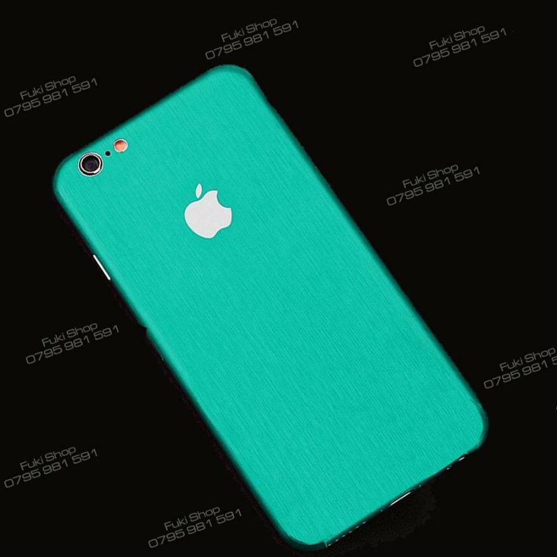 [IPHONE]Tấm Dán Skin FULL mặt sau Matte Brushed Seafoam 5 6 7 6plus 7plus 8plus X XS XR XSMAX 11 PRO MAX 12 PRO MAX