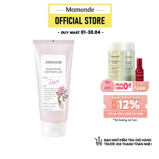 Gel dưỡng ẩm đa năng cho da và tóc Mamonde Rose Water Soothing Gel 300ml