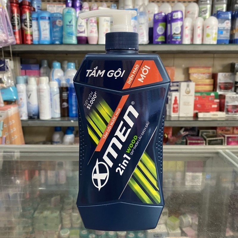 Tắm gội nước hoa X-Men Wood 650g