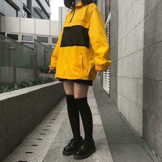 Áo khoác gió form rộng