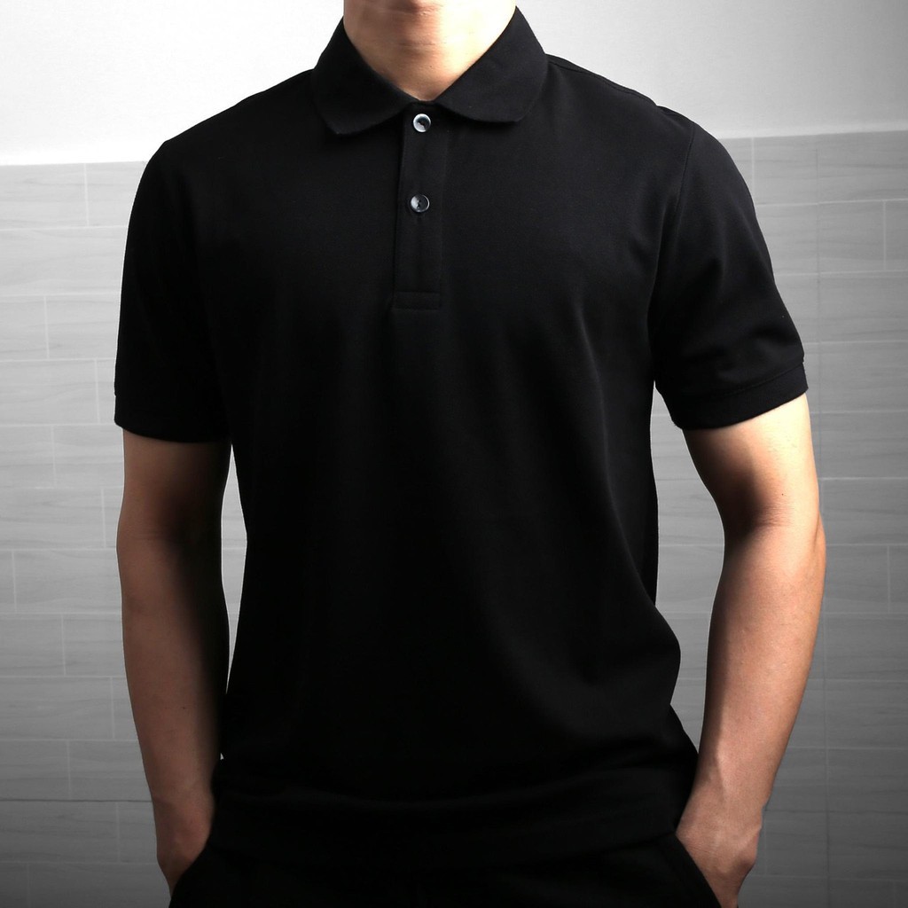 Áo Thun Trơn Nam Ngắn tay Có Cổ Áo Polo Nam Áo Phông Polo Chất Vải Cotton AC48 | BigBuy360 - bigbuy360.vn