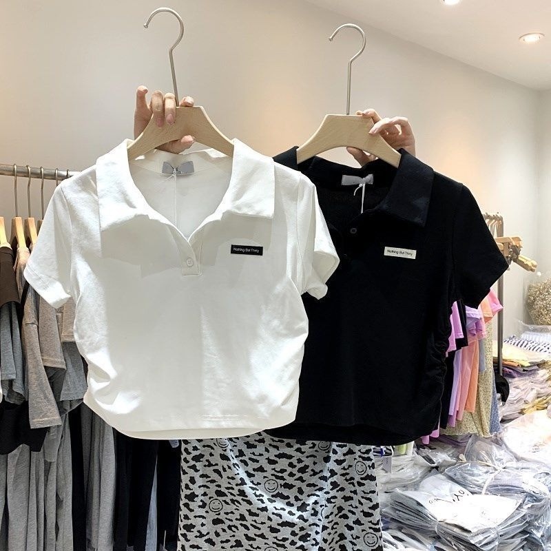 Áo polo Ngắn Tay Thời Trang Mùa Hè Dành Cho Nữ