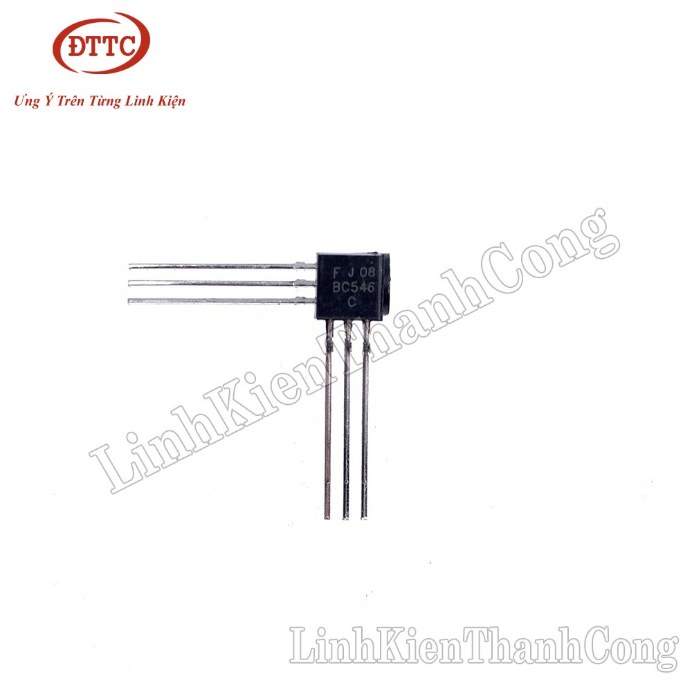 Bộ 2 Chiếc BC546 TRANSISTOR NPN 0.1A 65V TO92