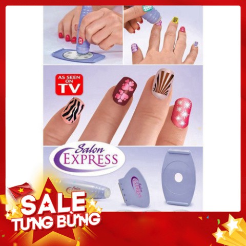 [FREE SHIP] Bộ Dụng Cụ Vẽ Nail Tại Nhà Dành Cho Phái Đẹp -Salon Express USA Store