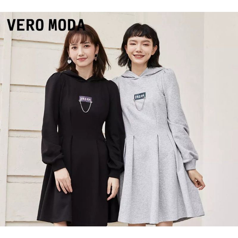 Váy hoodie nỉ Vero Moda auth