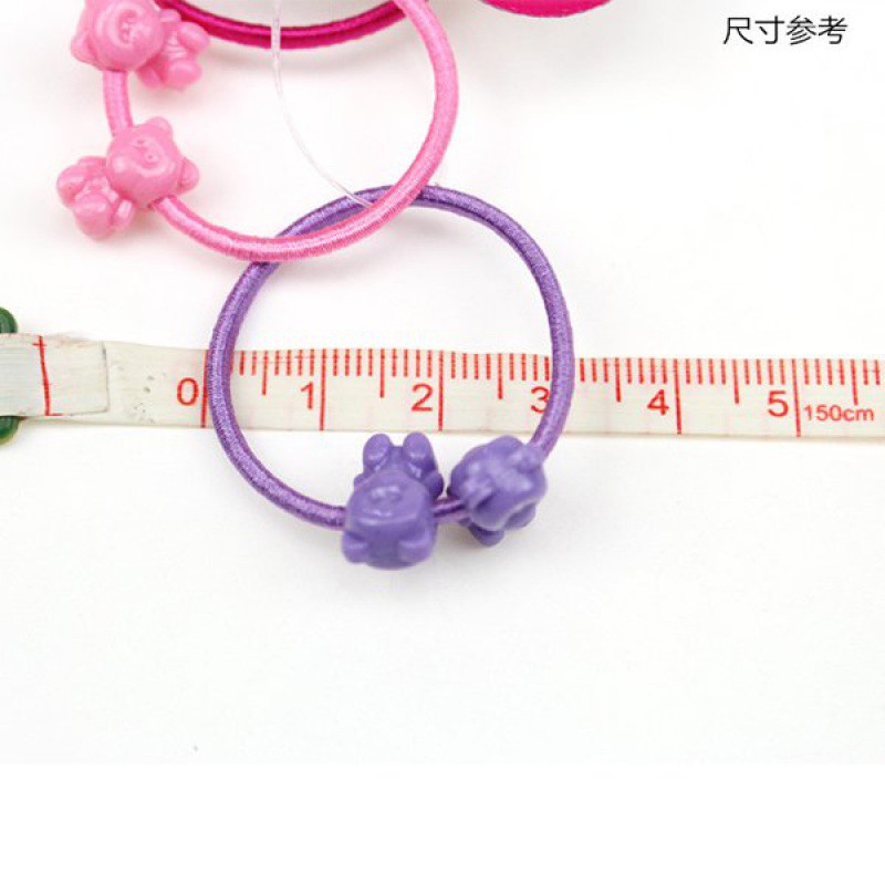 Set 50 Chun Buộc Tóc Cho Bé Nhiều Hình Cực Cute