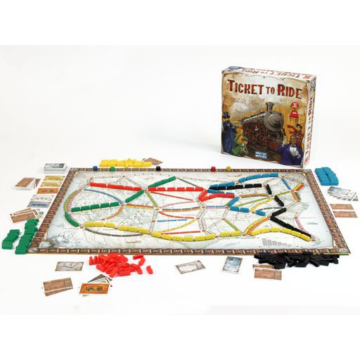 Đồ Chơi Board Game Ticket to Ride US Bản Đồ Nước Mỹ Tiếng Anh Chuẩn Quốc Tế