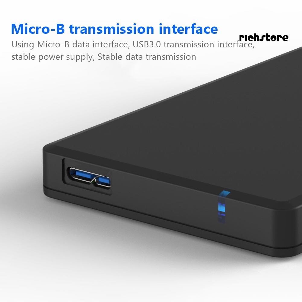 Hộp Đựng Ổ Cứng Ngoài Ssd Hdd 5gbps 2.5inch Sata Usb 3.0 | BigBuy360 - bigbuy360.vn