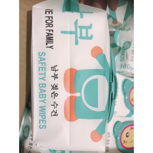 Khăn ướt em bé anos phương nam 160gr