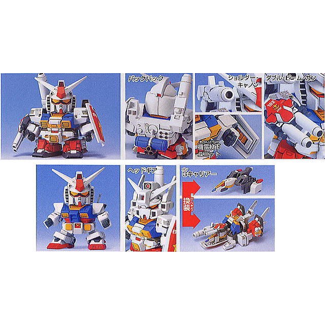 Mô hình lắp ráp SD UC Perfect Gundam bandai