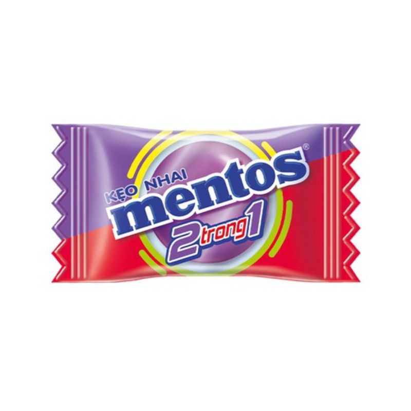 Combo 5 viên kẹo Mentos hương 2 trong 1 và hương trái cây