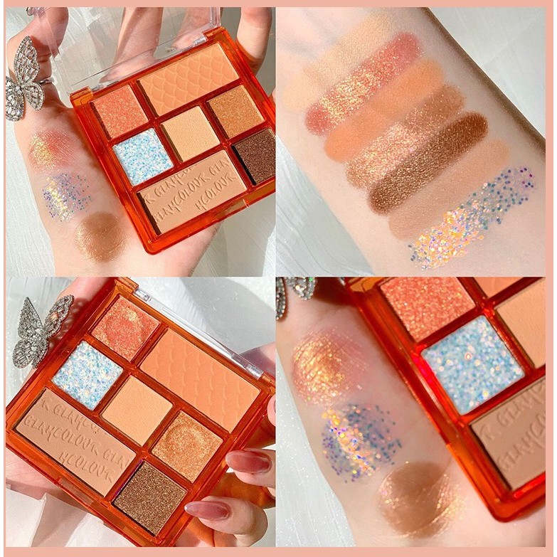 Phấn mắt Glamcolour 7 ô chính hãng