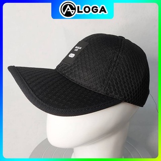 Mũ lưỡi trai lưới xốp nón kết đơn sắc dày dặn chắc chắn M041