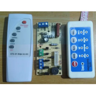 Điều khiển từ xa lắp thêm cho quạt hơi nước, Loại mẫu mới nhất thêm chức năng báo phao nước, công suất 200W, điện 220V