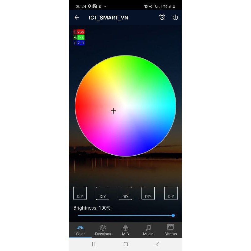 Điều khiển led wifi RGB 4 chân 12V kết nối App Magic Home