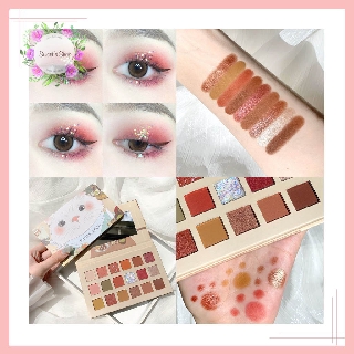 Bảng phấn mắt💖FREESHIP💖Bảng phấn mắt Muge Leen 18 ô hàng cao cấp chính hãng nội địa Trung