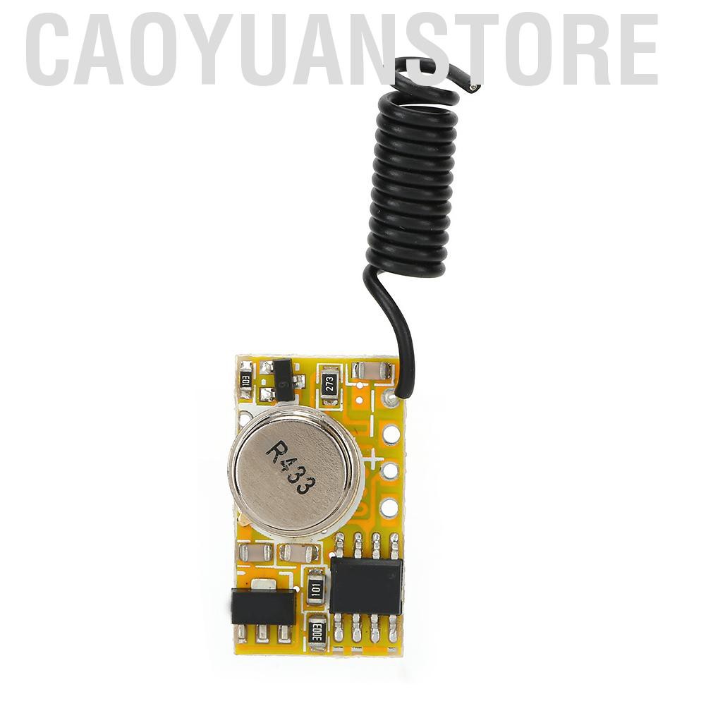 Caoyuanstore Mini remote switch 3.7V 4.5V 5V 6V Relay transmitter-receiver module with low