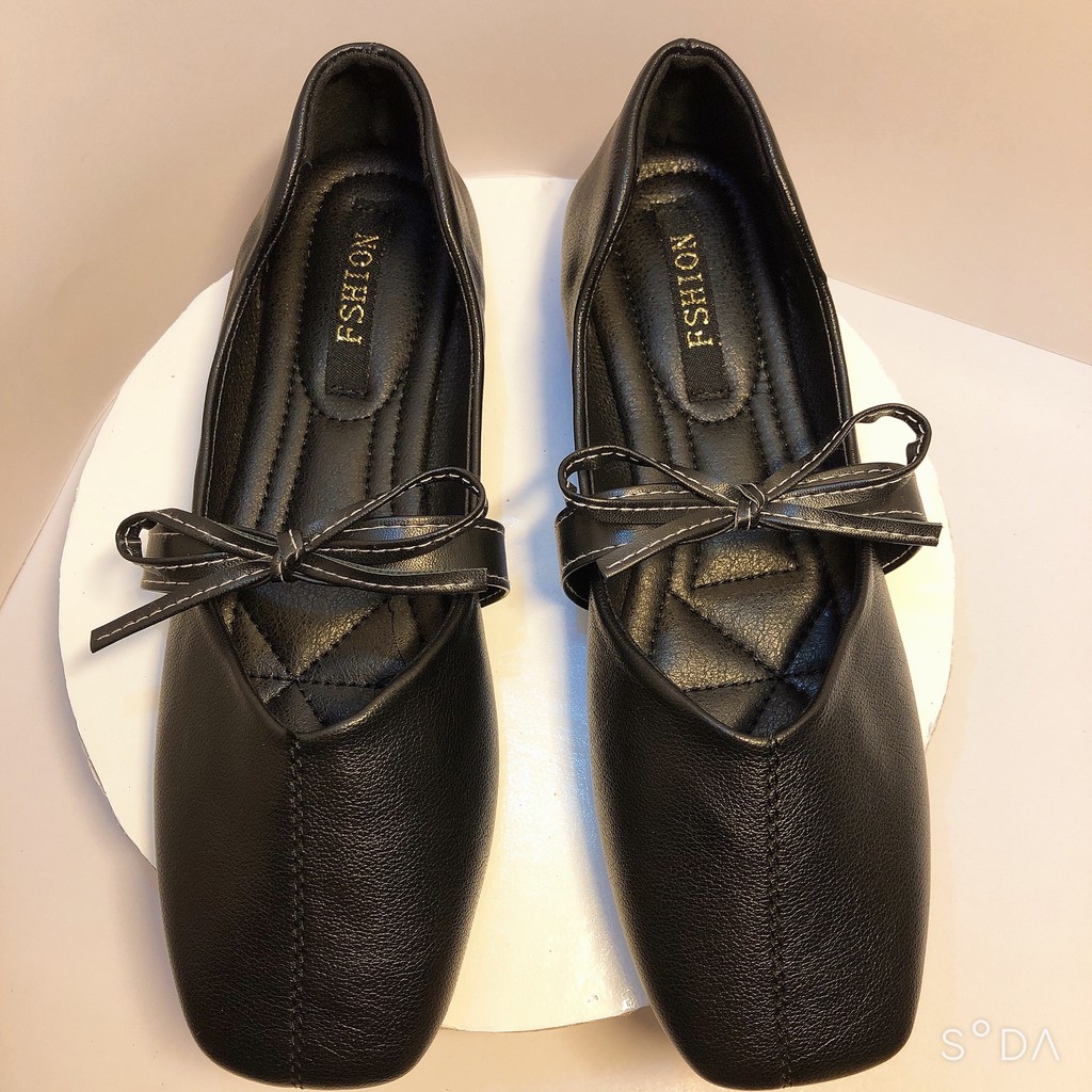 [ 𝒂̉𝒏𝒉 𝒕𝒉𝒂̣̂𝒕 + 𝒗𝒊𝒅𝒆𝒐 ] Giày Búp Bê Nữ - giày nữ đế bệt Thắt Nơ Mẫu Mới 2021. Êm Ái Trên Từng Bước Đi. | BigBuy360 - bigbuy360.vn