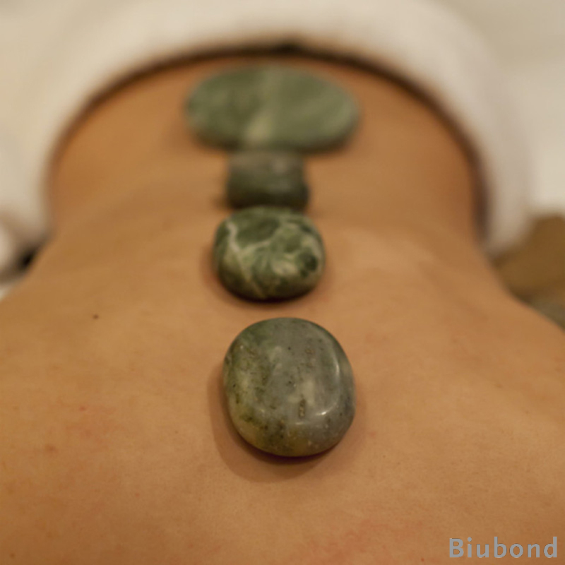Oval Olive Jade Hot Massage Stone Beauty Spa Massage  Body Relaxing