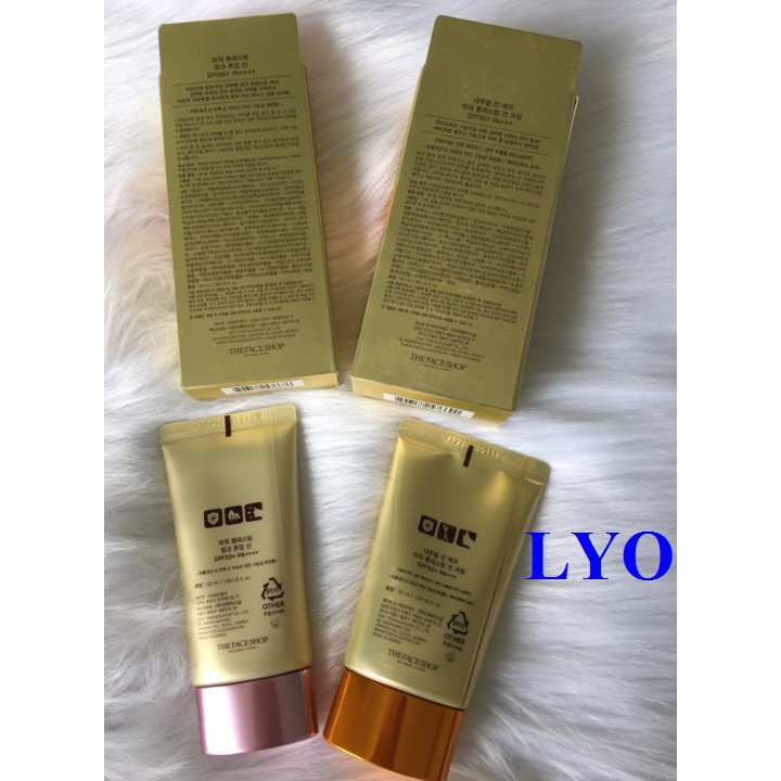 KEM CHỐNG NẮNG THE FACE SHOP NATURAL SUN ECO POWER LONG-LASTING SUN CREAM SPF50+ | WebRaoVat - webraovat.net.vn