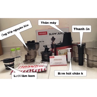 máy ép chậm (làm được kem)