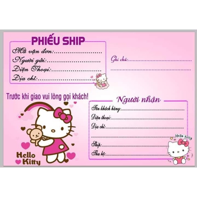 Hoá đơn in theo yêu cầu