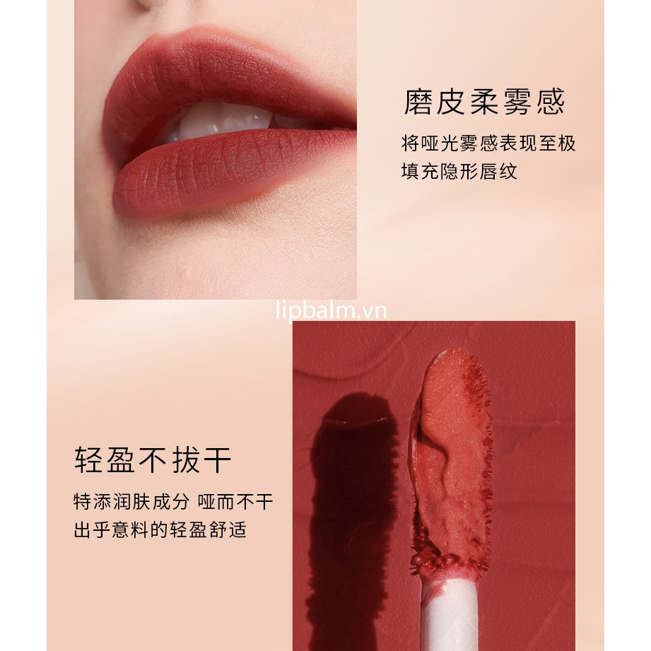 MAFFICK Matte Velvet Lip Glaze Son bóng trang điểm nude không thấm nước và không phai | BigBuy360 - bigbuy360.vn