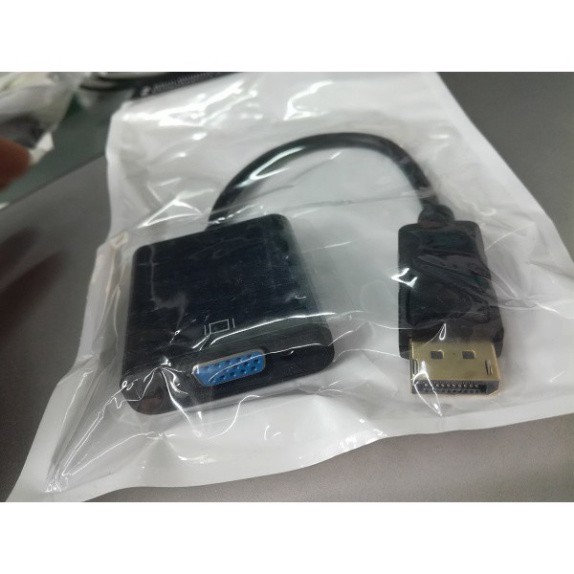 Cáp chuyển đổi display qua VGA (Xả Kho) CÁP CHUYỂN ĐỔI DISPLAY PORT TO VGA ĐẢM BẢO CHẤT LƯỢNG Shop congngheso23