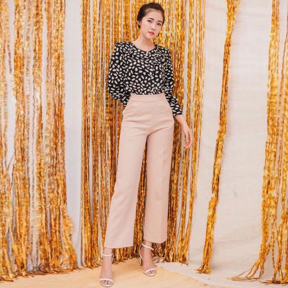 Quần Âu Ống Rộng Tuyết Mưa Cao Cấp Hack Chân Dài 🎁 | BigBuy360 - bigbuy360.vn