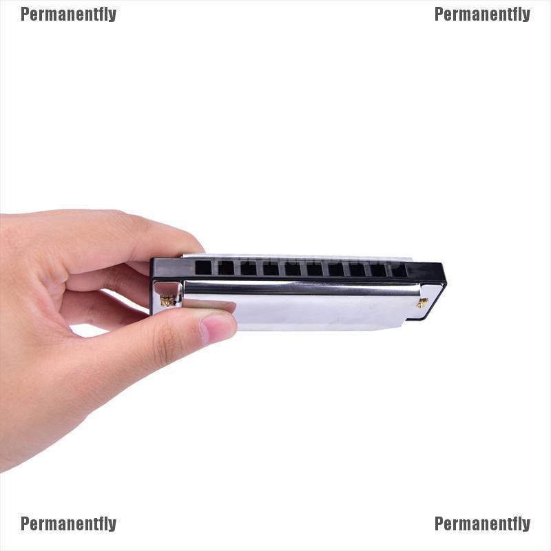 Kèn Harmonica 10 Lỗ Bằng Thép Không Gỉ