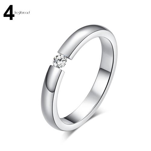 Phấn Phủ Dạng Nén [Fresh]❀Nhẫn Cưới Chất Liệu Thép Titan Không Gỉ Đính Đá Pha Lê