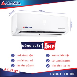Máy Lạnh/điều hòa Alaska AC-12WI 1.5 HP